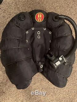 OMS Tec Wing 94# Double Bladder, Bungie Wrap Air 2 Inflator Scuba BCD