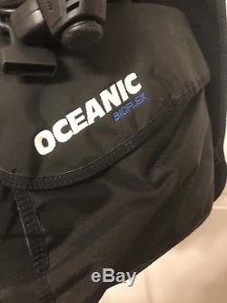 Oceanic Chute 1 Bioflex Scuba Tech BCD, Weight Integrated Pockets, Size L