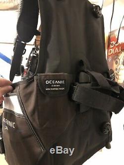Oceanic EX-100 BCD size L Scuba Diving Gear Mens L-XL Bouyancy Control Device