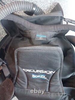 Oceanic Excursion BioFlex Scuba Dive Weight QLR Integrated BC BCD Size Large