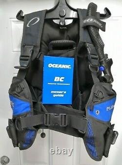 Oceanic Flex Weight Integrated BC BCD Scuba Diving Medium MD M EXCELLENT