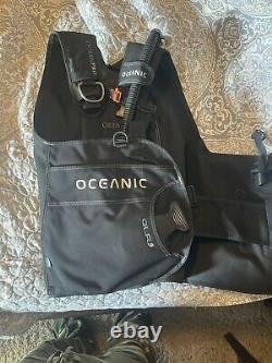 Oceanic OceanPro QRL3 BCD Scuba Vest Jacket with Weight Pockets Large