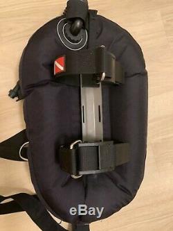 Octo Gear scuba diving BCD backplate, wing, harness with STA