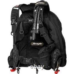 Open Box Zeagle Covert XT Scuba Dive BCD with Inflator, Hose and RE Valve-Small