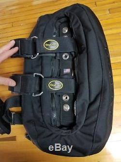 Oxycheq Travel Scuba BCD with 18# wing and soft plate/harness