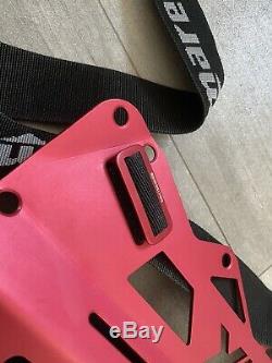 Rare Limited Edition SCUBA Mares RED DEVIL Single Backplate and Wing Set XR Line