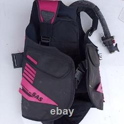 SAS BCD Scuba Dive Size S Small Buoyancy Compensator Scratches and dirt