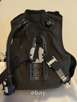 SCUBAPRO BCD size XS black scuba Large Buoyancy Compensator Vest USED