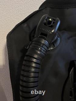 SCUBAPRO BCD size XS black scuba Large Buoyancy Compensator Vest USED