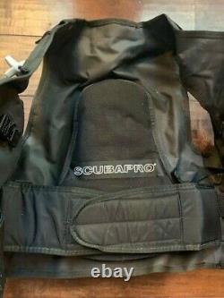 SCUBAPRO Classic BCD Scuba Dive jacket Air 2 back up regulator + MK-10 lot