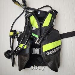 SCUBAPRO Glide 500 Black Yellow Scuba Diving Jacket Small R190