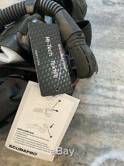 SCUBAPRO HYDROS PRO BC with AIR 2 MENS SizeLarge ColorBlack NEW in bag