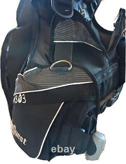 SCUBA Aqualung Ladies Diva LX bcd Size Small Weight Integrated