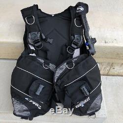 SCUBA BCD SEAQUEST PRO QD SIZE Large With Weight Pockets