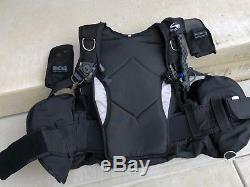 SCUBA BCD SEAQUEST PRO QD SIZE Large With Weight Pockets