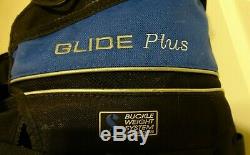 ScubaPro Glide Plus BC with Air2 attached Men's XS Buckle Weight System