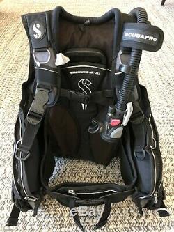 ScubaPro Glide X BCD Size Small with Air2 in Gray