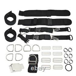 Scuba Dive Harness Kit BCD Diving Backplane Carry Harness System Accessories