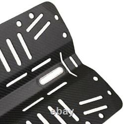 Scuba Diving Carbon Fiber Backplate Fit Donut 30Lbs Wing with Hole Center D X9K6