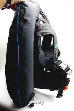 Scuba Diving Dive BCD Size MEDIUM Dacor Flyt Pak Weight Integrated Back Inflate