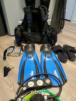 Scuba Diving Equipment Set. Dacor, Akona, Aquaflex oceanic. Barely Used