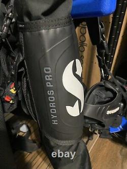 Scubapro Hydros Pro Men's scuba bcd with Air 2 Size Large With Inflator Hose