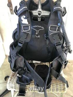 Scubapro KNIGHTHAWK BCD, Size Large, Weight Integrated Scuba Dive BC Compensator
