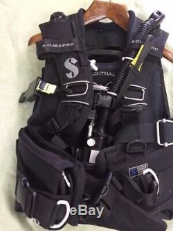 Scubapro Knighthawk Air 2 BCD Combination Buoyancy Octopus Inflator Size Large