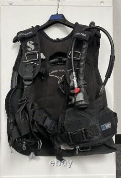 Scubapro Knighthawk BC/BCD with Air II Inflator LPI Hose Scuba Diving Size LARGE