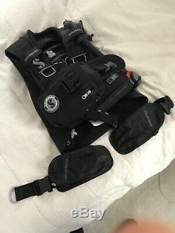 Scubapro Knighthawk Bcd With Air II, Size Medium, Black, Great Condition