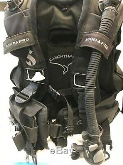 Scubapro Knighthawk (Size Large) plus Air2 Inflator/Air Source USED