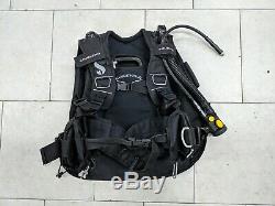 Scubapro NightHawk BCD, Medium, Back Inflation BC with Zeagle Inflator