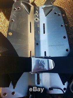 Scubapro Stainless Steel Backplate And Pure Tek Harness