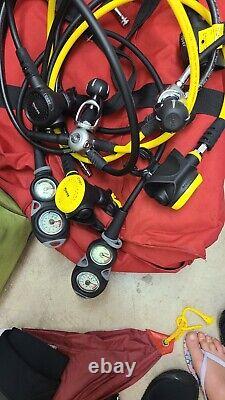 Scubapro dive gear bag, bcd, dive set, scuba gear