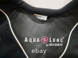SeaQuest Aqua Lung Pearl i3 BCD Scuba Gear Vest Womens Size Large D4
