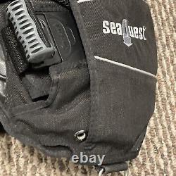 SeaQuest Pro QD Scuba Diving Vest XS X-Small Aqua Lung Black