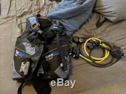Sea Elite Scout BCD scuba package. NR. FREE SHIPPING
