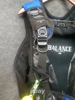Sea Quest Balance Back Inflation BCD Size Med for Scuba Diving