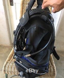 Seaquest Aqualung PRO UNLIMITED Scuba BCD Size Small, Weight Integrated Dive BC