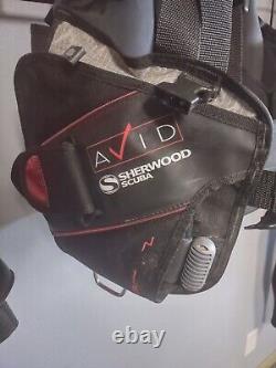 Sherwood Avid CQR-2 Scuba Diving BCD Weight Integrated Buoyancy Compensator XXL