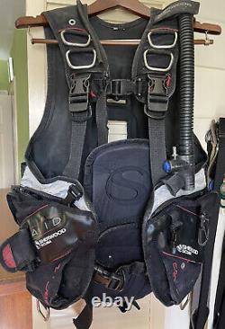 Sherwood Avid Scuba Dive Weight BCD Medium Jacket Vest BROKEN PIECES