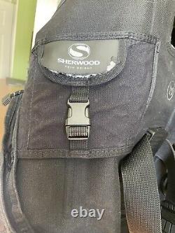 Sherwood Avid Scuba Dive Weight BCD Medium Jacket Vest BROKEN PIECES