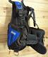 Sherwood Magnum Scuba Dive Bc Bcd Small Blue Black Buoyancy Compensator Vest