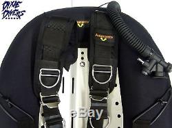 Tec Diving Bcd Harness 45 Lb Lift Wing Doubles Ss Backplate Tech Scuba Dive