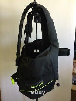 US DIVERS AQUA LUNG COUSTEAU RDS BCD with Weight Pockets Size L As Pictured
