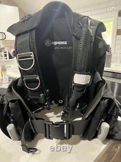Used Apeks Back Inflation Weight Integrated Bcd Scuba Diving