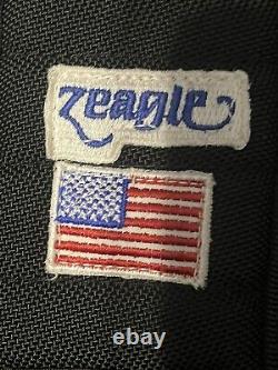 Vintage 90's Zeagle Ranger Scuba Diving BCD Vest All Black, Large Buoyancy