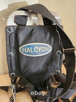 Vintage Halcyon Scuba Stainless Steel Backplate Harness Heavy Wear