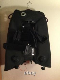ZEAGLE Black Scuba Dive Vest Buoyancy Compensator 35 Ib
