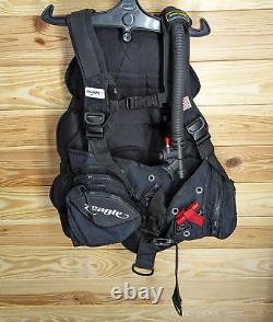Zeagle Escape BC BCD Large, L Rip Cord Weight Integrated Scuba Dive New Inflator
